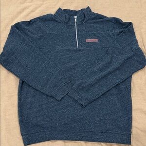 Love Your Melon Navy Zip-Up Sweater